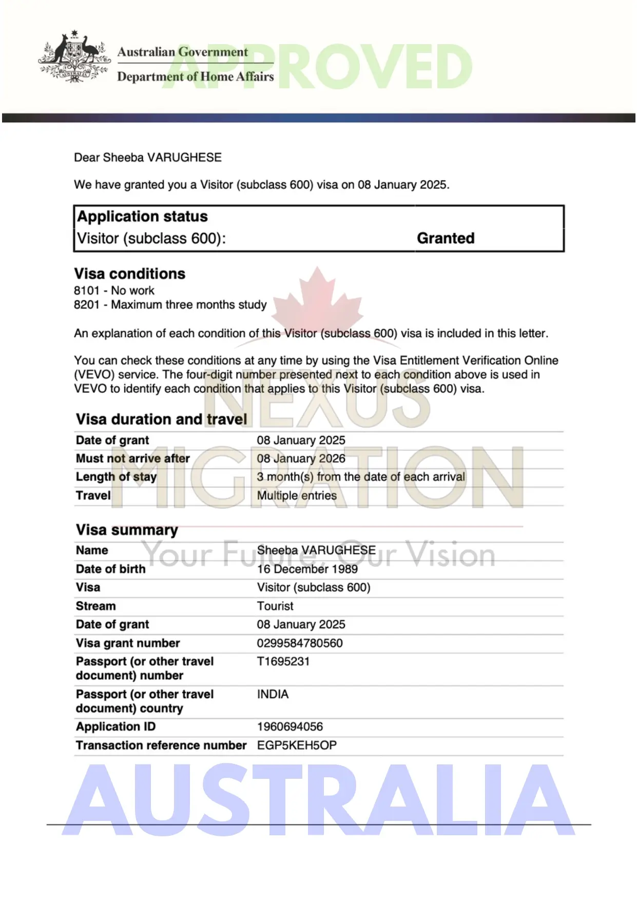 Success Stories - Nexus Migration - Immigration Like Never Before From ...