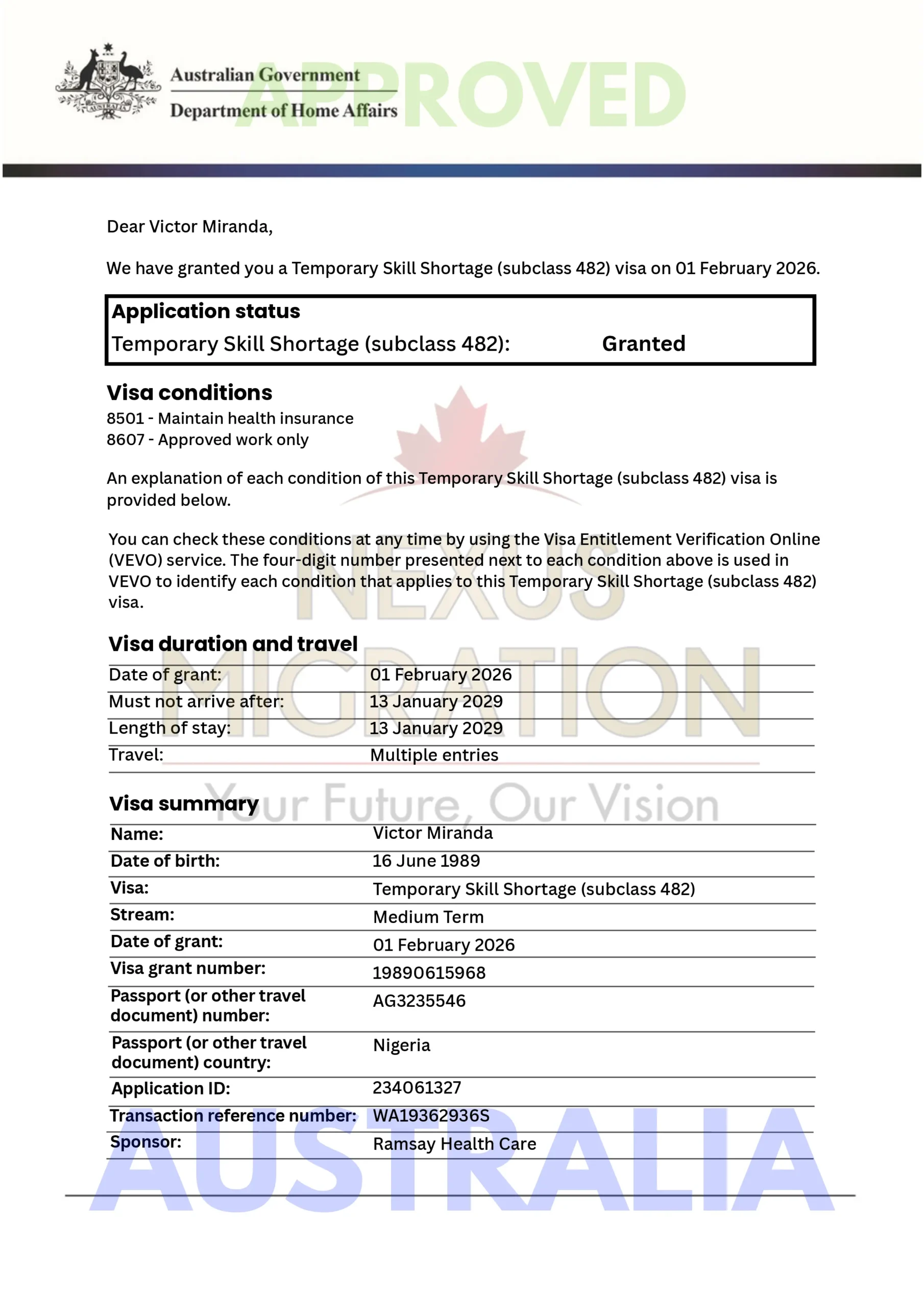 Success Stories - Nexus Migration - Immigration Like Never Before From ...